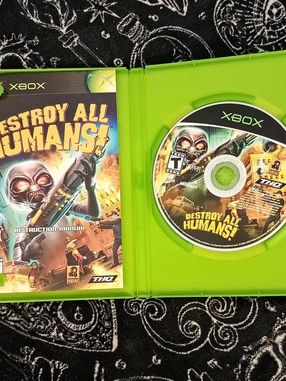 Xbox Destroy All Humans! (Green) - Action Adventure Game